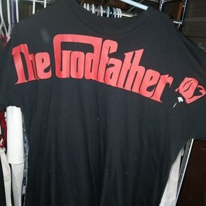 Black and Red Graphic Tee